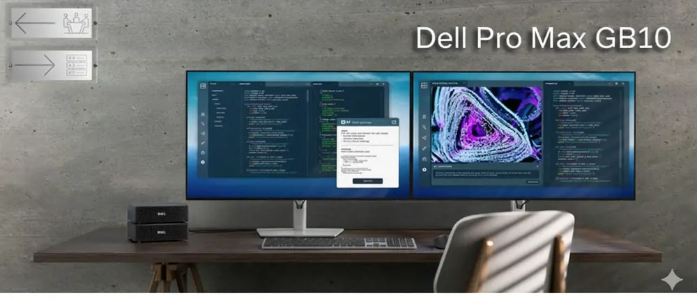 Dell Pro Max GB10 prináša umelú inteligenciu do on-prem prostredí menších podnikov