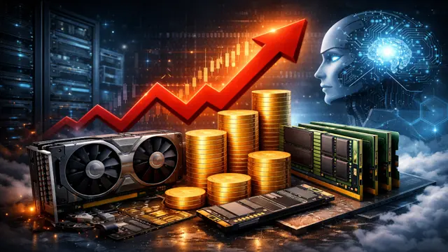 AI boom tlačí ceny PC komponentov nahor