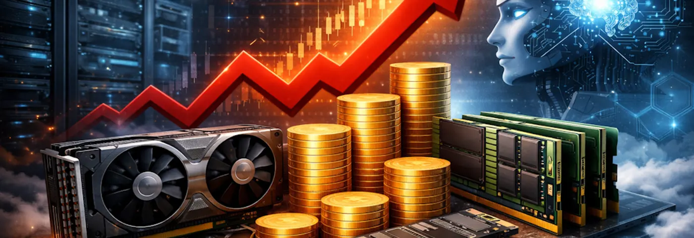 AI boom tlačí ceny PC komponentov nahor